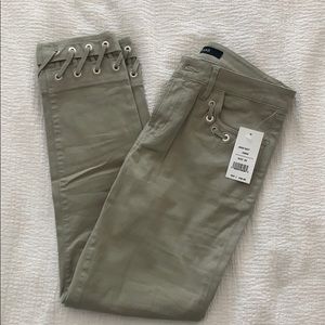 J Brand mid rise cropped skinny
